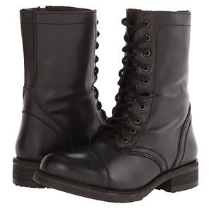 Steve Madden Shoes Steve Madden Troopa Leather Combat Boots